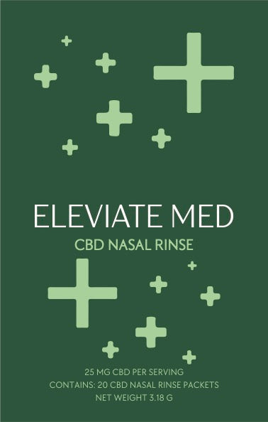 EleviateMed Nasal Rinse with Rinse Bottle